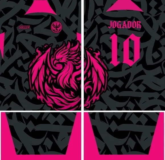Arte Vetor Camisa Interclasse Fenix Mod-103