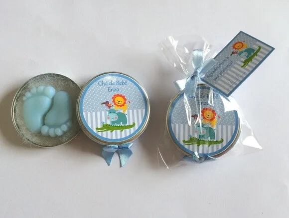 Latinhas Mint to be Safari Azul