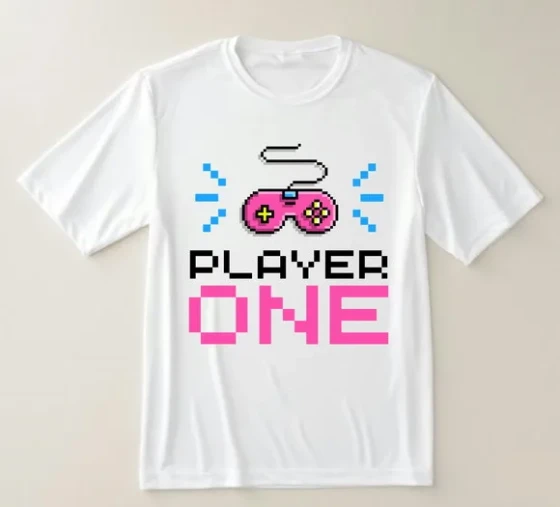 Camiseta Gamer Player One Geek