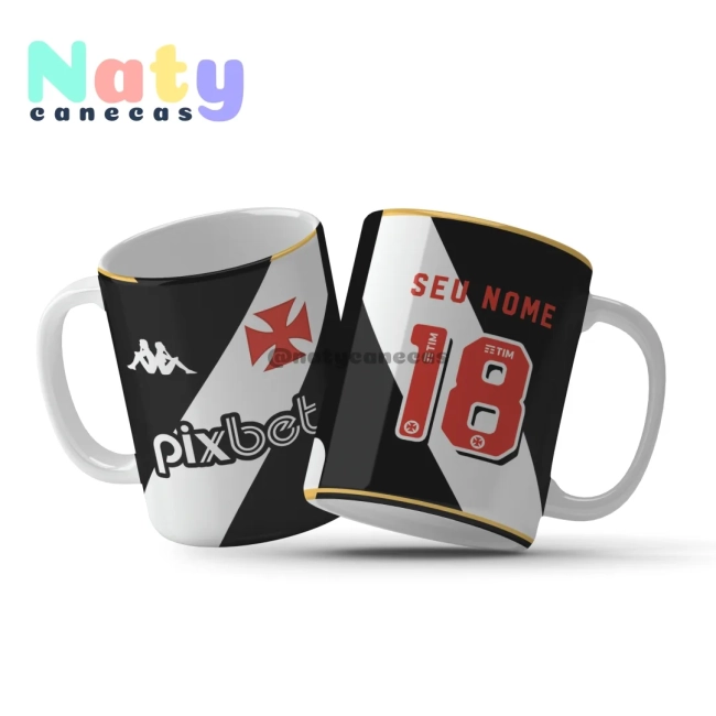 Caneca Personalizada Futebol Vasco