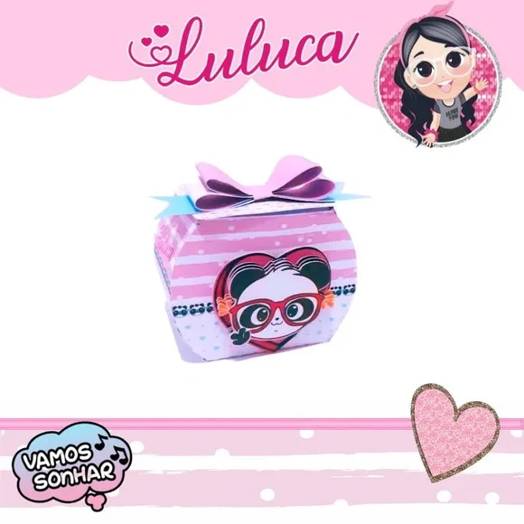 Kit 60 Lembrancinhas Luluca