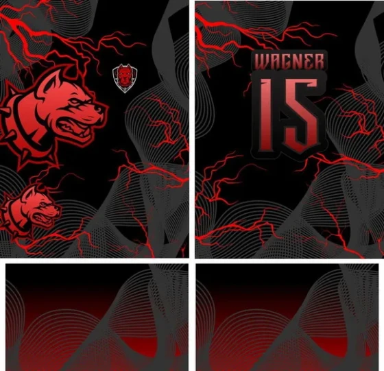 Arte Vetor Camisa Interclasse Pitbull Mod-226