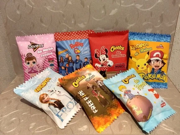 Cheetos Personalizados - Qualquer Tema