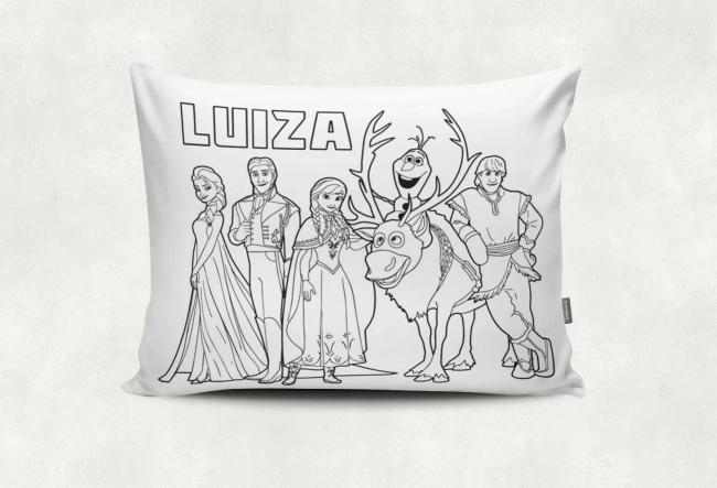ALMOFADINHA DE PINTAR FROZEN