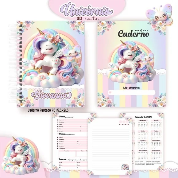 Caderno ou Agenda Personalizada