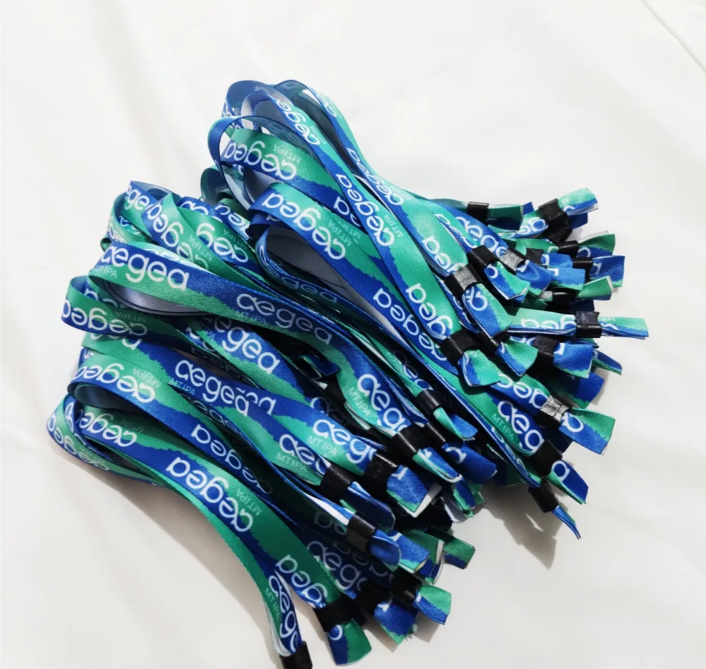 Pulseiras Personalizadas de Tecido Festas e Eventos !