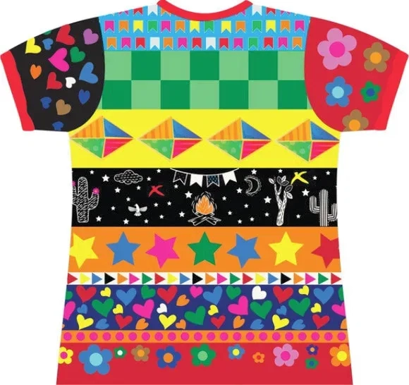 Camiseta Feminina Adulto Caipira