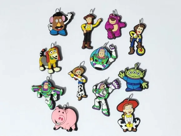 Pingente Toy Story Emborrachado Pacote com 10 Unidades