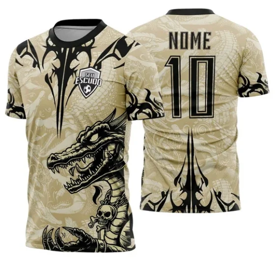 Arte Vetor Camisa Interclasse Crocodilo Mod-895