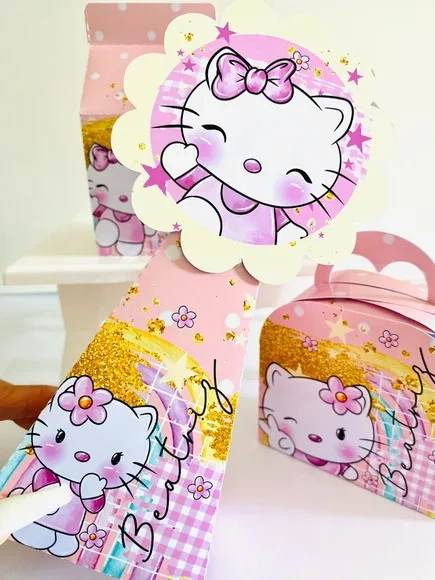 Kit 30 Lembrancinhas Hello Kitty