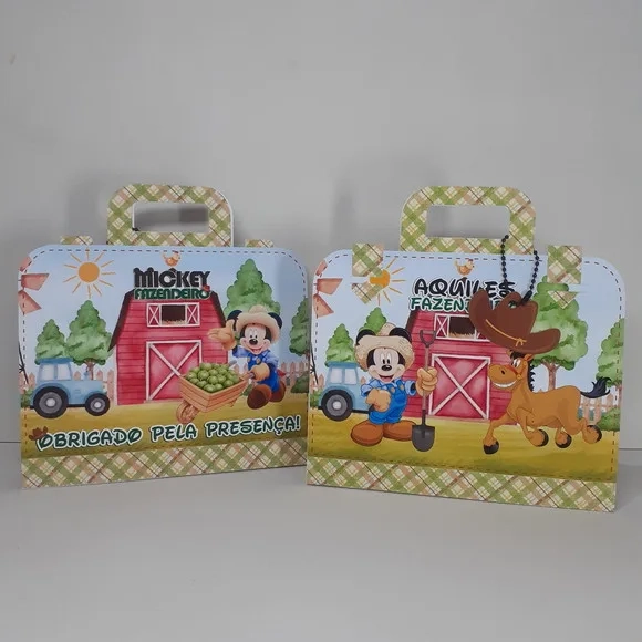 Kit Pintura na Maletinha - Mickey Fazendeiro