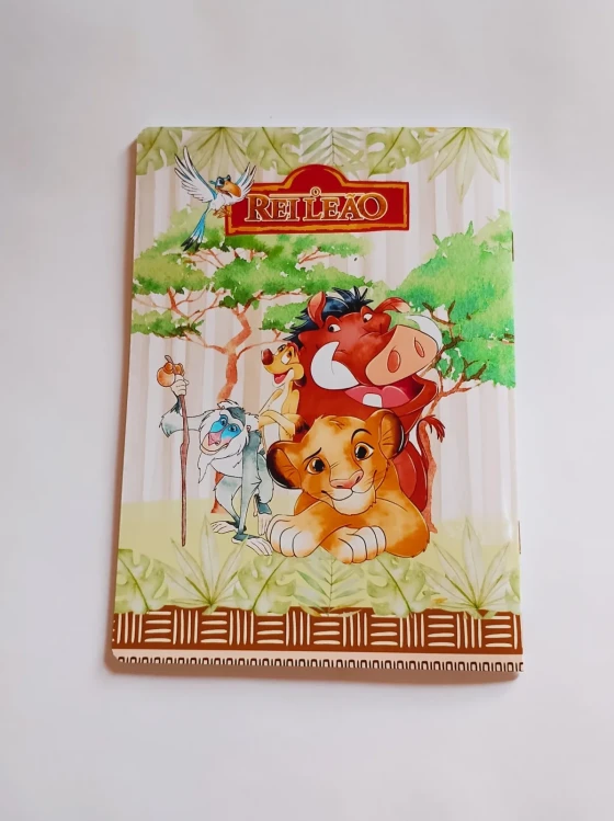Rei Leão Álbum de Figurinhas + Desenhos para Colorir + Atividades