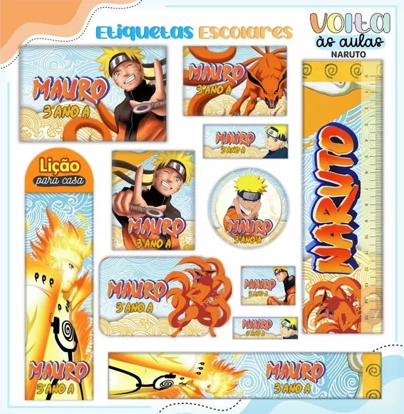 60 Etiquetas Escolares