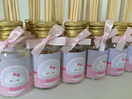 Lembrancinha Nascimento Aromatizador Nuvem