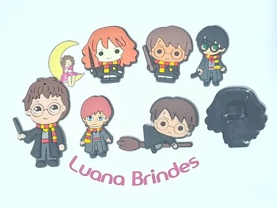 Ponteira P/lápis Harry Potter Pacote com 6 Unidades