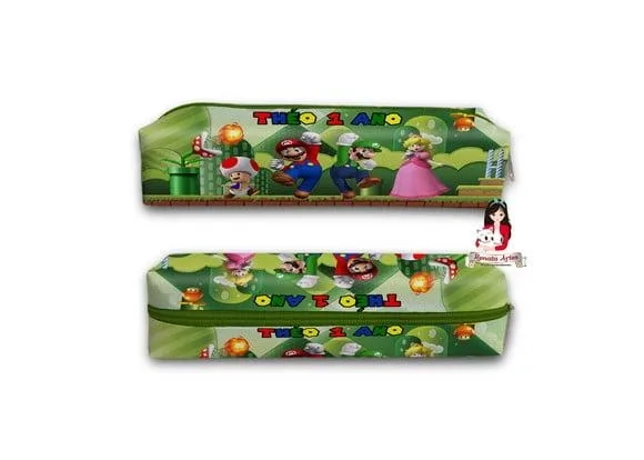 Estojo Personalizado Mario