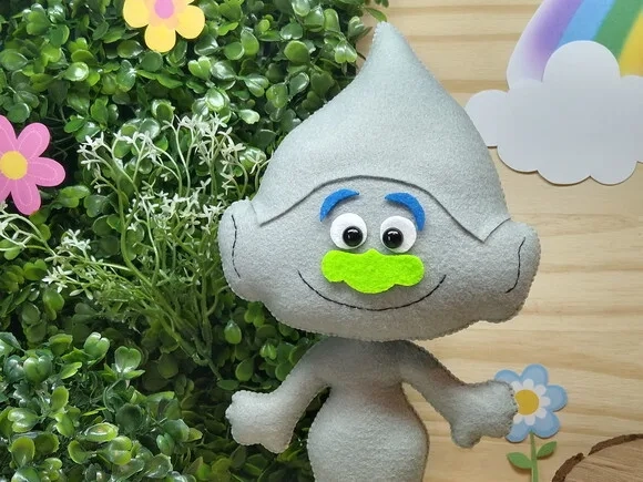 Trolls de Feltro - Guy Diamond
