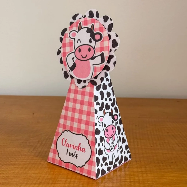 PEGUE E MONTE - Kit Festa VAQUINHA - Decoração de Festa | Lembrancinhas | Aniversário | Personalizados