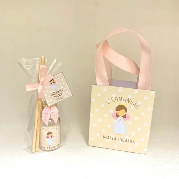 Kit Sacolinha personalizada + Aromatizador