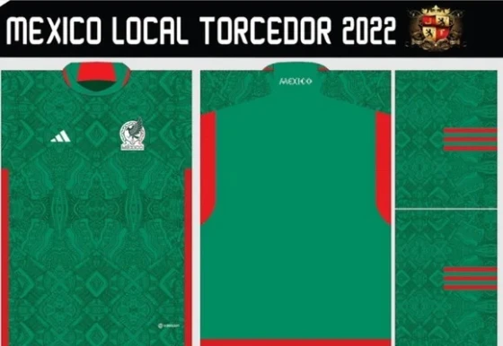 Vetores Camisa Mexico Local Torcedor 2022-23