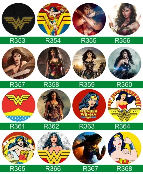 Bottons Mulher Maravilha - Button Boton