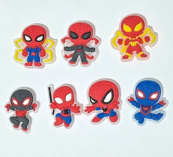 Aplique Fosforescente Aranhaverso Pacotes com 7 Unidades