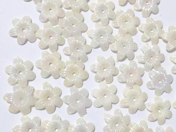 Flor Furta Cor com Furo no Meio 15mm Pacote com 100 Unidades