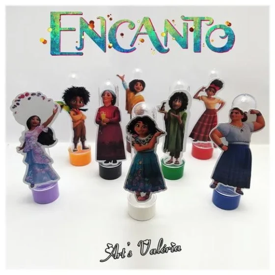 Tubete Com Aplique Encanto - 13cm