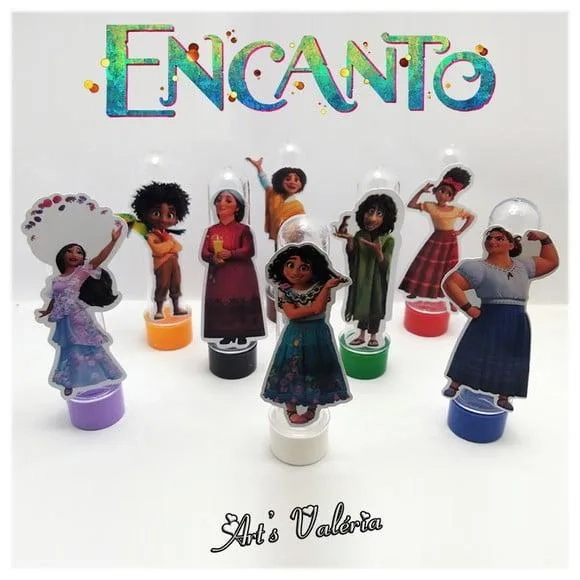 Tubete Com Aplique Encanto - 13cm