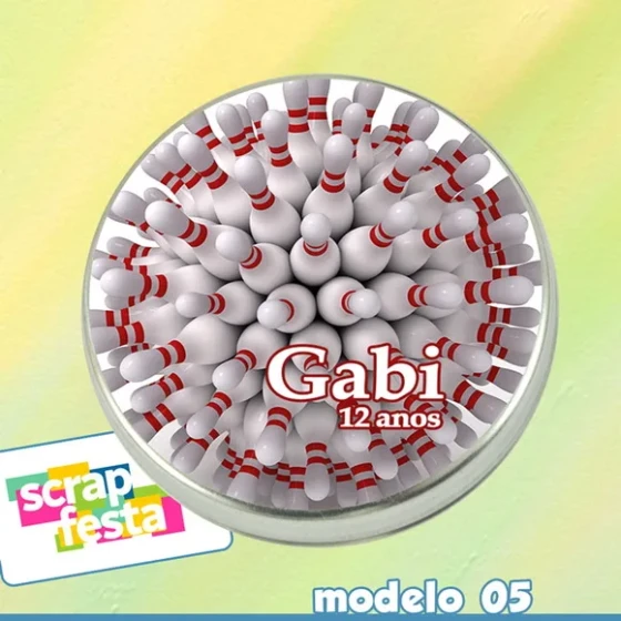 Latinhas Personalizadas Boliche