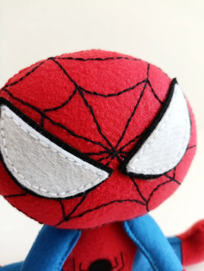 Centro de mesa Homem Aranha  Baby em feltro.