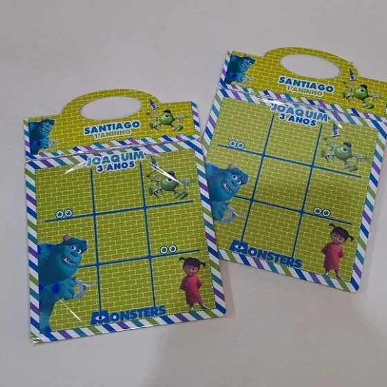 Jogo da Velha em mdf 14x14 Pig