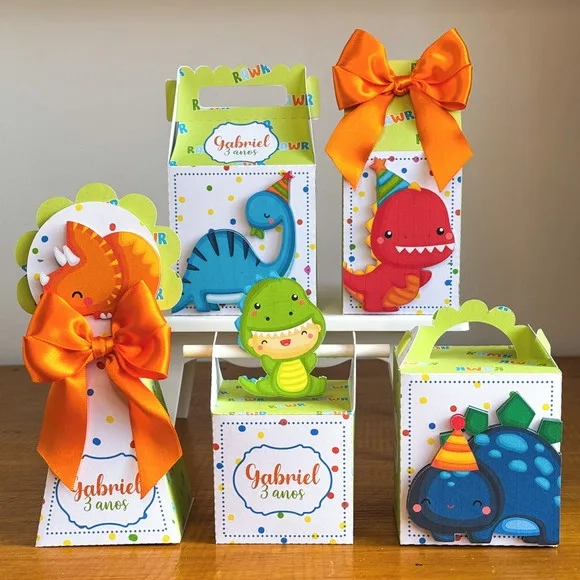 Kit 30 Lembrancinhas Dino Baby