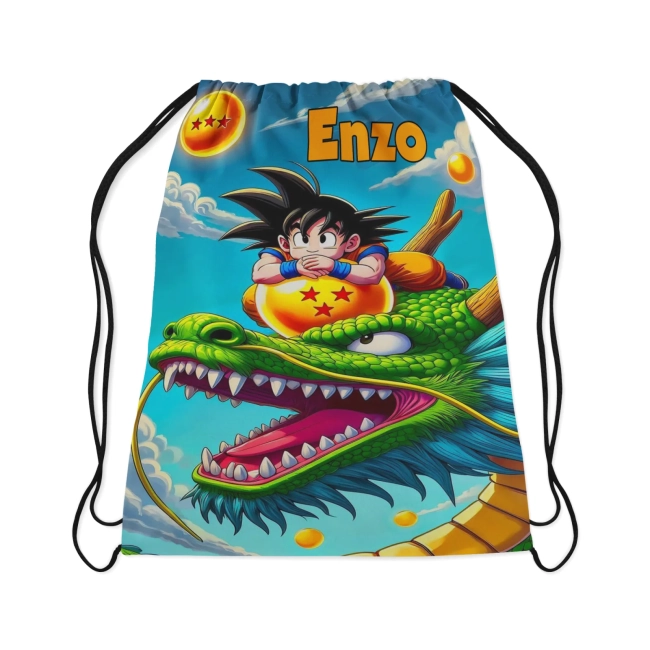 Mochilinha Personalizada para lembrancinhas do Dragon Ball