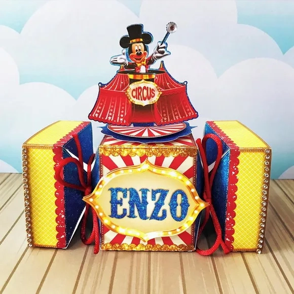 Kit 30 Lembrancinhas Circo Mickey