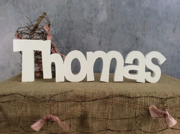 Letras Decorativas - nome em MDF Linha CH