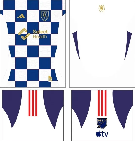 Arte Vetor Camisa Real Salt Lake Visita 2025