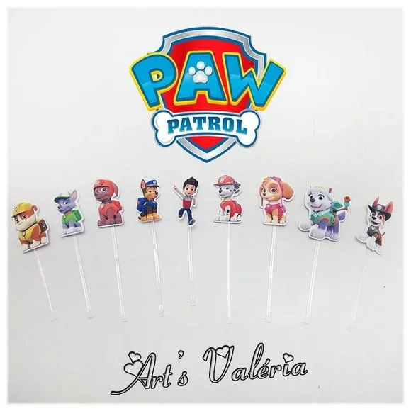 Topper Patrulha Canina - Cada