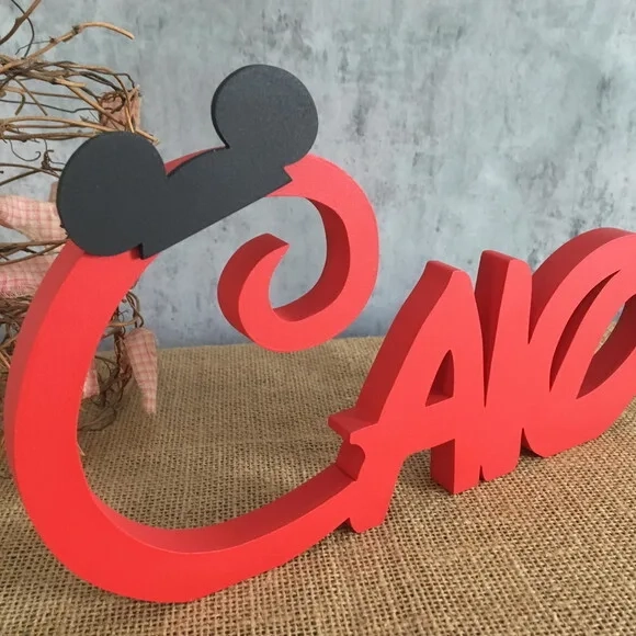 DISNEY - Letras de MDF -Nomes