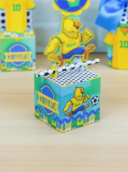 Kit 60 Lembrancinhas Copa do Mundo