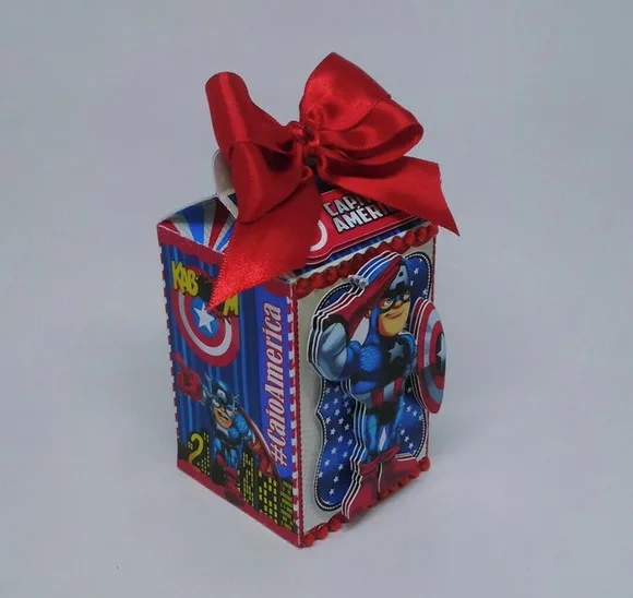 Kit 30 Lembrancinhas Capitão América