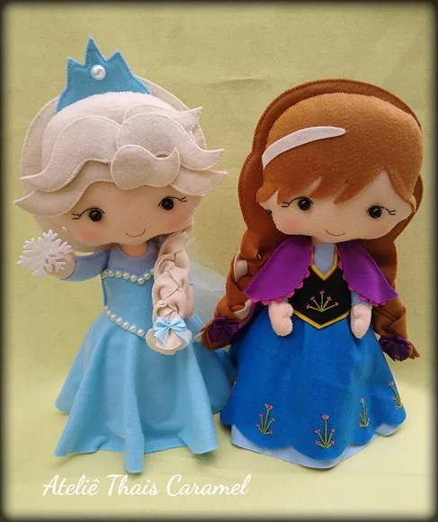 Elsa Frozen feltro
