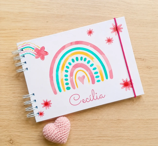 Caderno de Mensagens para Bebê