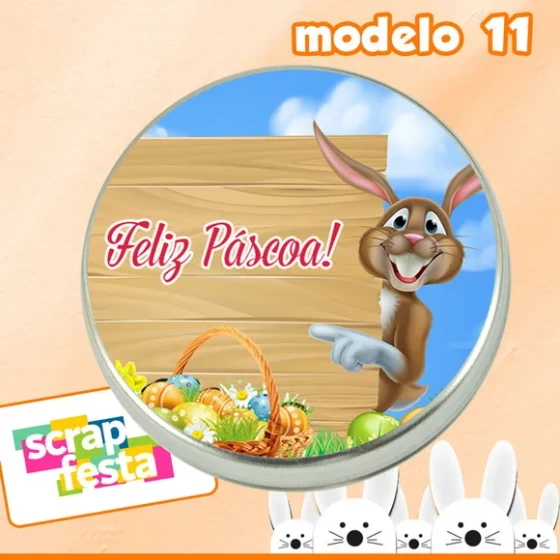 Latinhas Personalizadas Festa Páscoa