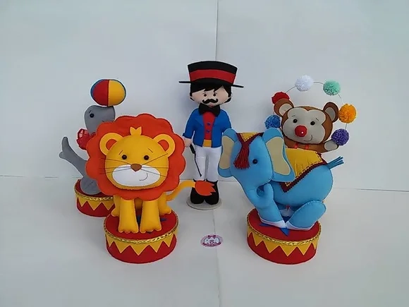 Circo em Feltro - Kit