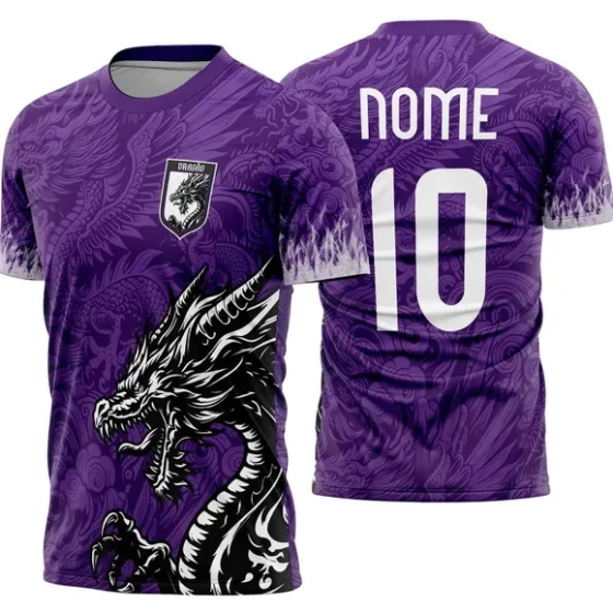 Arte Vetor Camisa Interclasse Dragão Mod-858