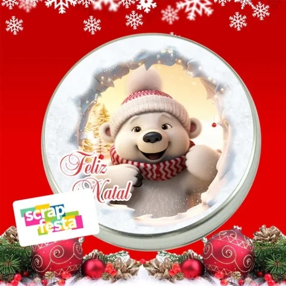Latinhas Personalizada Festa Natal