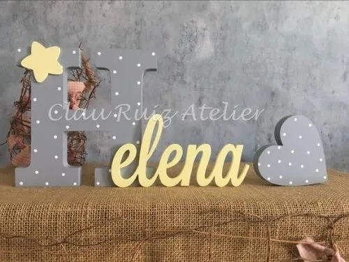 Jardim Encantado - Nomes Personalizados + CORAÇÃO