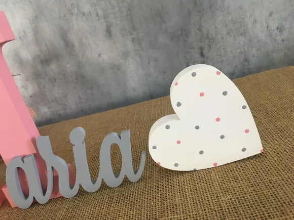Jardim Encantado - Nomes Personalizados + CORAÇÃO