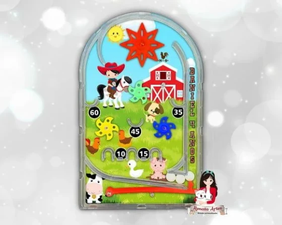 Pinball Fliperama Fazendinha